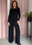 Sparkly Trousers - Black