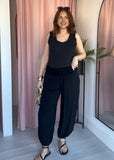 Balloon Trousers - Black