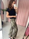 Leopard Jeans