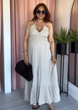 Cheesecloth Halter Dress - 4 colours