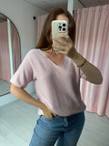 Knitted Top - Pink