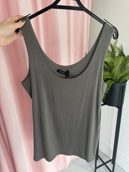 Basic Soft Vest - Taupe