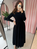 Knitted Leni Dress - Black