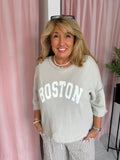 Boston Sweatshirt - Biege