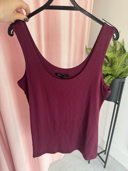 Basic Soft Vest - Wine