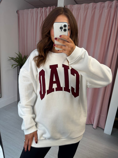 CIAO Sweatshirt - White