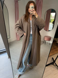 Oversized Coat - Taupe