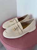 Pia Deck Shoes - Beige