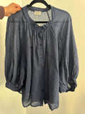 Boho Blouse - Navy