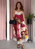 Venice Dress - Wine