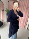 Waterfall Cardigan - Navy