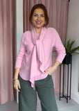 Jumper & Scarf - Pink