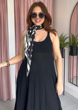 Silky Polka Dot Scarf