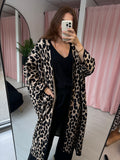 Leopard Print Coatigan