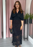 Crochet Skirt - Black