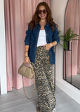 MELLY & CO Leopard Jeans