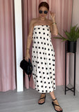 Polka Dot Slip Skirt/Dress