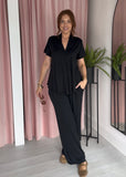 Soft Jersey Loungeset - Black