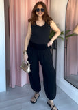 Balloon Trousers - Black