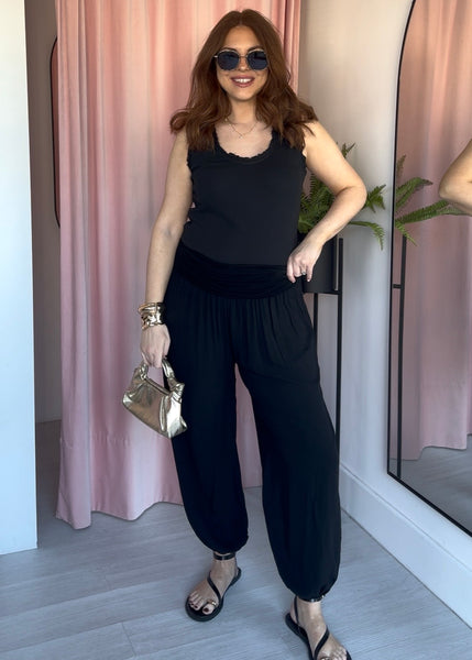 Balloon Trousers - Black