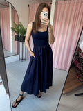 Leni Dress - Navy