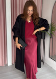 Lace Top - Washed Burgundy