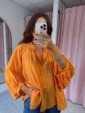 Boho Blouse - Orange