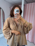 Boho Blouse - Camel