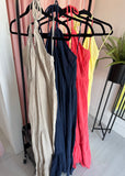 Cheesecloth Halter Dress - 4 colours