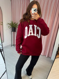 CIAO Sweatshirt - Burgundy