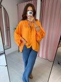 Boho Blouse - Orange