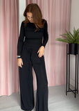 Sparkly Trousers - Black