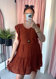 Cheesecloth Embroidery Anglaise Dress - 2 colours