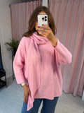 Jumper & Scarf - Candy Pink