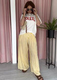 Stripey Trousers - Yellow