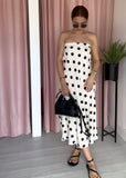 Polka Dot Slip Skirt/Dress