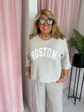 Boston Sweatshirt - Biege