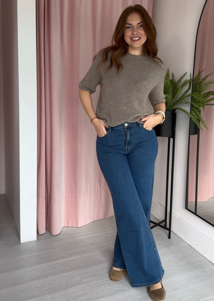 T-shirt Jumper - Taupe