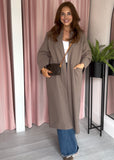 Oversized Coat - Taupe