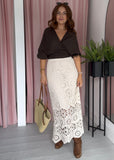 Crochet Skirt - Biege