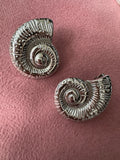 Shell Earrings - Silver