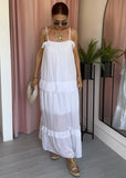 Fi Fi Maxi Dress - White