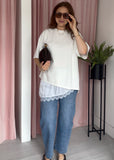 Layering Skirt - White