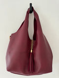 Slouch 2 in 1 Tote Bag - Cherry