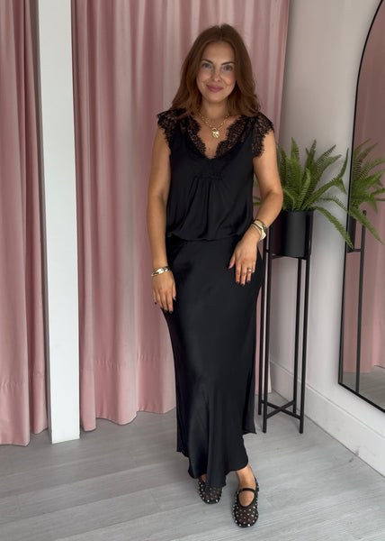 Lace Top - Black