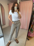 Peg Trousers - Taupe