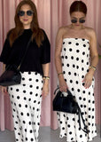 Polka Dot Slip Skirt/Dress
