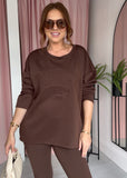 Brooklyn Sweatshirt - Chocolate
