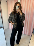 Leopard Bomber - Biege