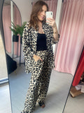 Leopard Print Shirt Co-ord